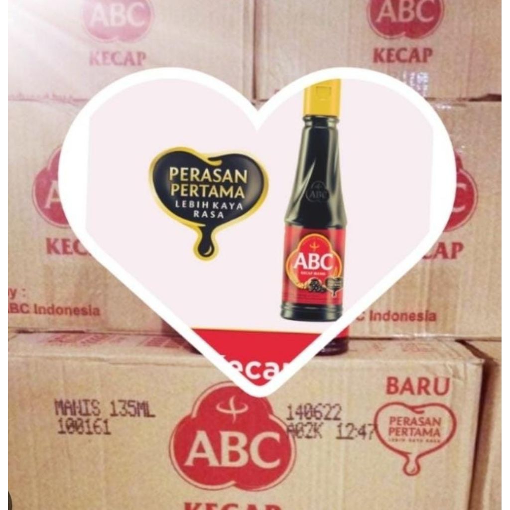 Kecap manis abc dus (48 x130) / Kecap manis botol ABC 130 ml dusan / Kecap manis abc dus
