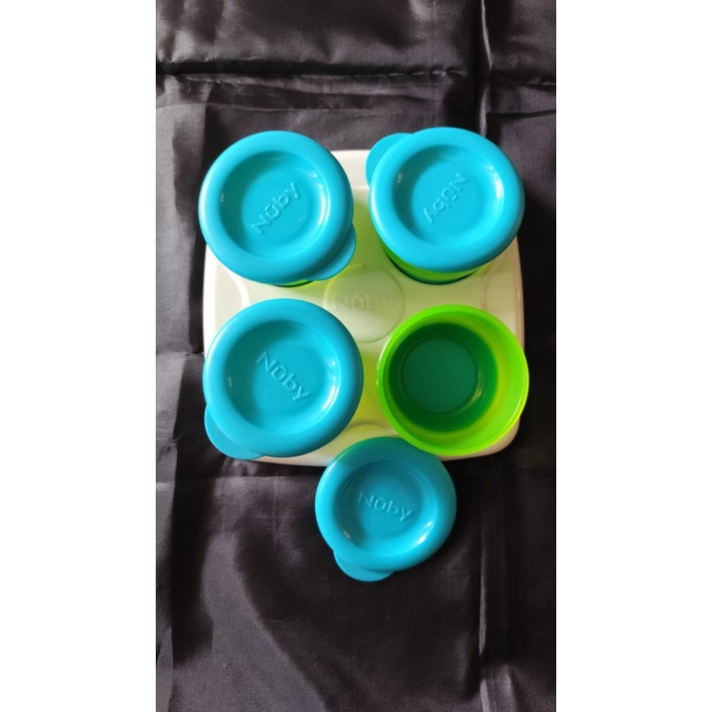 Nuby food container Preloved / tempat makan bayi