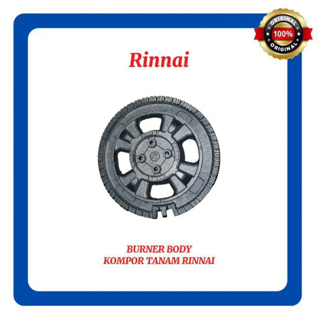 BURNER BODY KOMPOR TANAM RINNAI