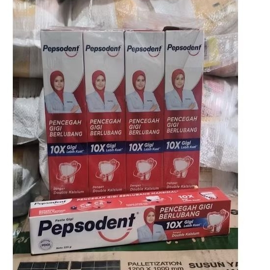 Pepsodent pasta gigi 225gr Pasta Gigi Jumbo