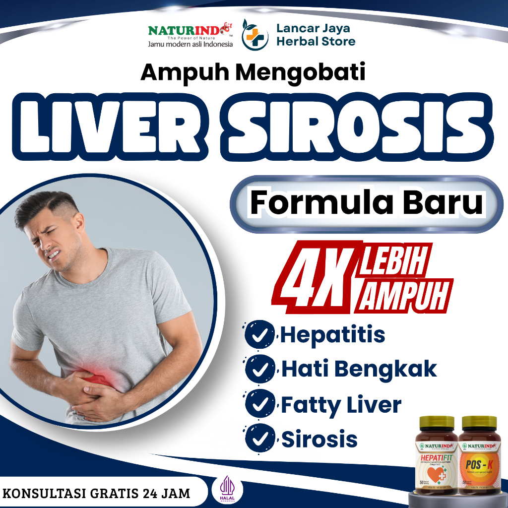 Obat Liver Sirosis Bengkak Hepatitis Sakit Kuning Hepatifit Naturindo