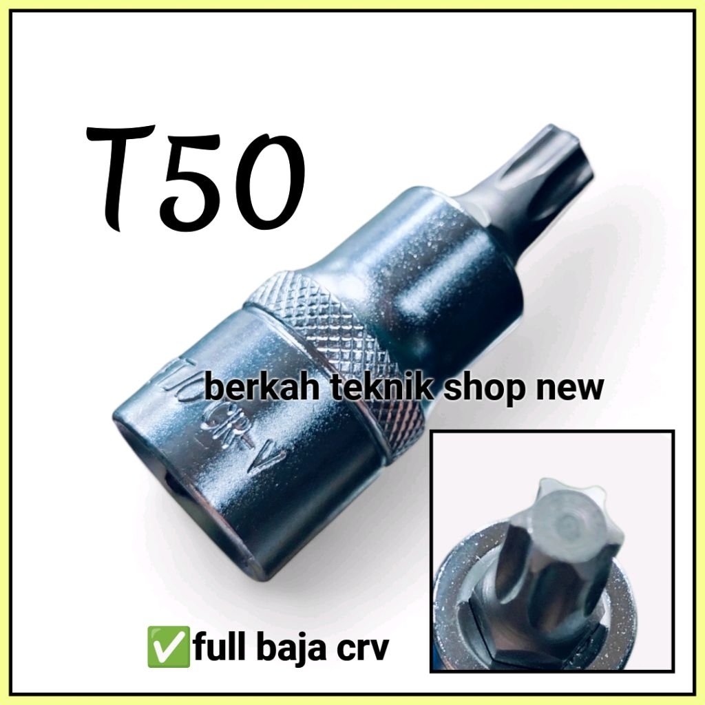 MATA SOCK BINTANG T50 JETJO (pendek) stang shock sok T 50 kunci cakram
