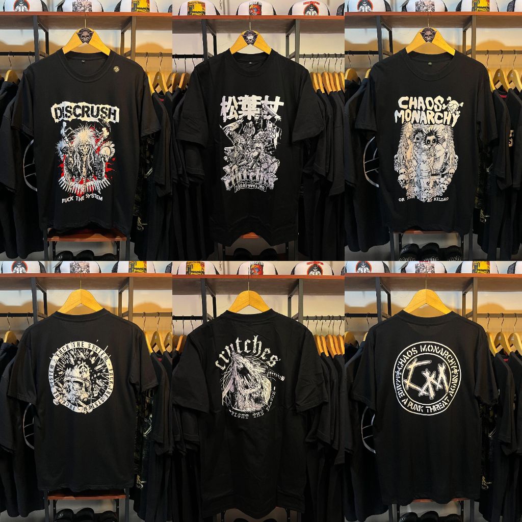 KAOS BAND BAHAN COTTON COMBED 24S || KAOS CRUTCHES || KAOS CHAOS MONARCHY || KAOS DISCRUSH || KAOS B