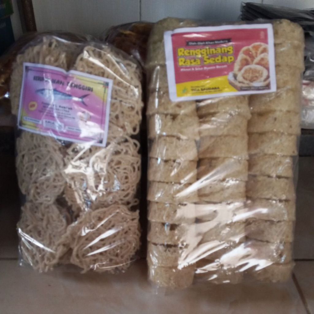 RENGGINANG SUPER BERAS KETAN 100% RENGGINANG LORJUK KHAS MADURA SURABAYA SUPER JUMBO ISI 40 PCS.2 BU