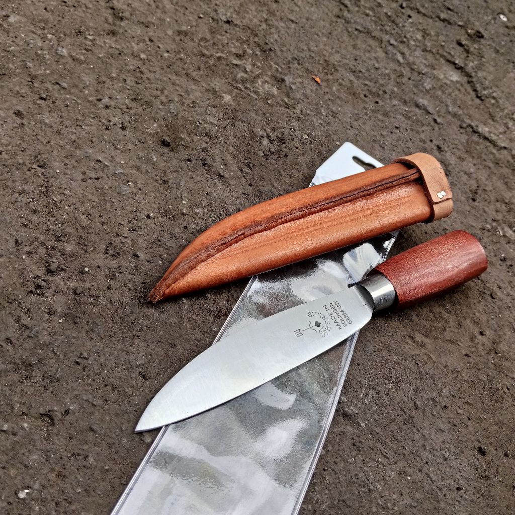 Pisau Dapur Cap Garpu 5 Inch+ Sarung Original Made In Solingen Germany