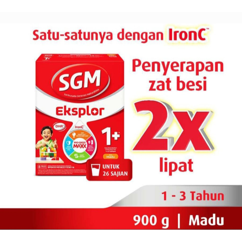 SGM 1+ 900 gr Madu