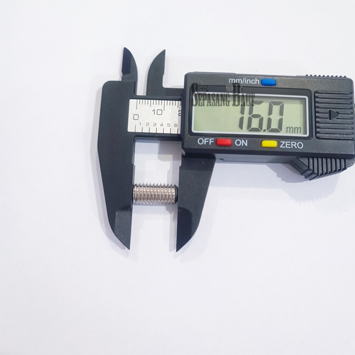 M8 x 15 Baut L Tanam L Set Stainless 304 M8x15