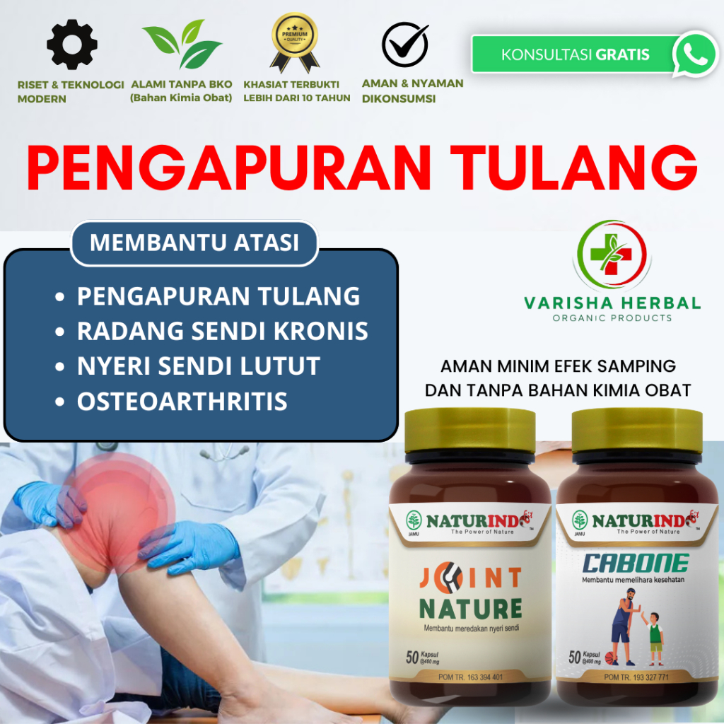 Joint Nature Obat Nyeri Sendi Herbal Alami || Obat Herbal Joint Nature Untuk Osteoarthritis Ampuh