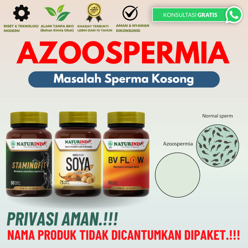 Obat Herbal Kesuburan Suami Azoospermia Teratozoospermia Oligospermia Asthenozoospermia Ampuh