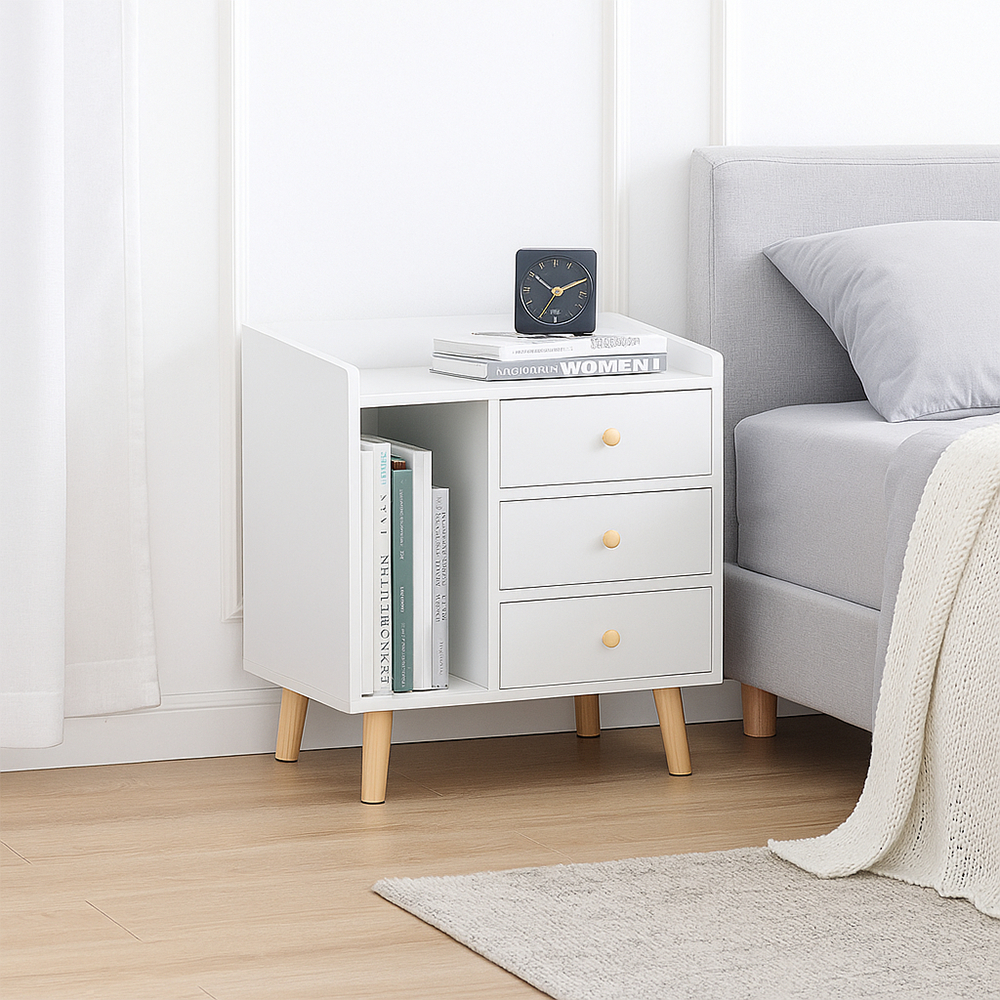 Nakas Meja Samping Nakas Minimalis Meja Nakas Kamar Tidur Meja Kecil Aesthetic Lemari Nakas Kecil Me