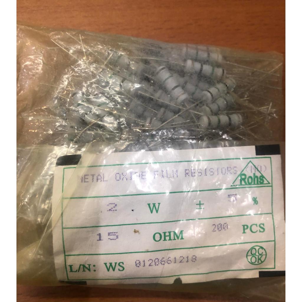 Resistor 2watt 15 ohm 2w 15ohm