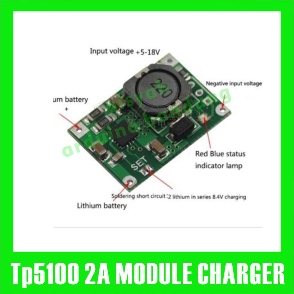 TP5100 TP 5100 2A UPGRADE TP4056 MODULE CHARGER 18650 BATTERY