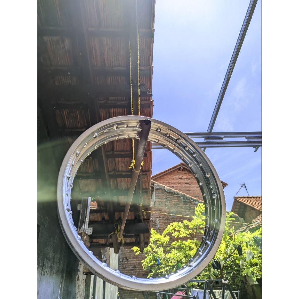 Velg Tk Japan ori warna silver 140 rata ring 17