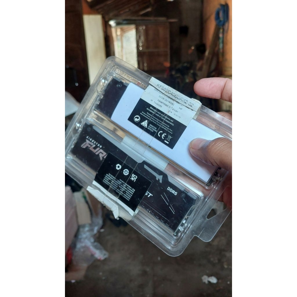 RAM Kingston Fury 32GB DDR5 Gaming RGB Memory