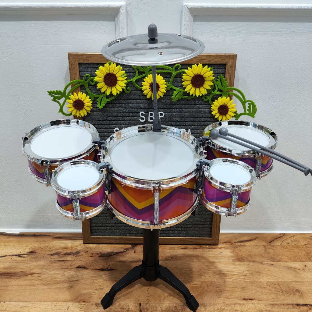 JAZZ DRUM FIVE DRUM SET BOX | MAINAN ANAK
