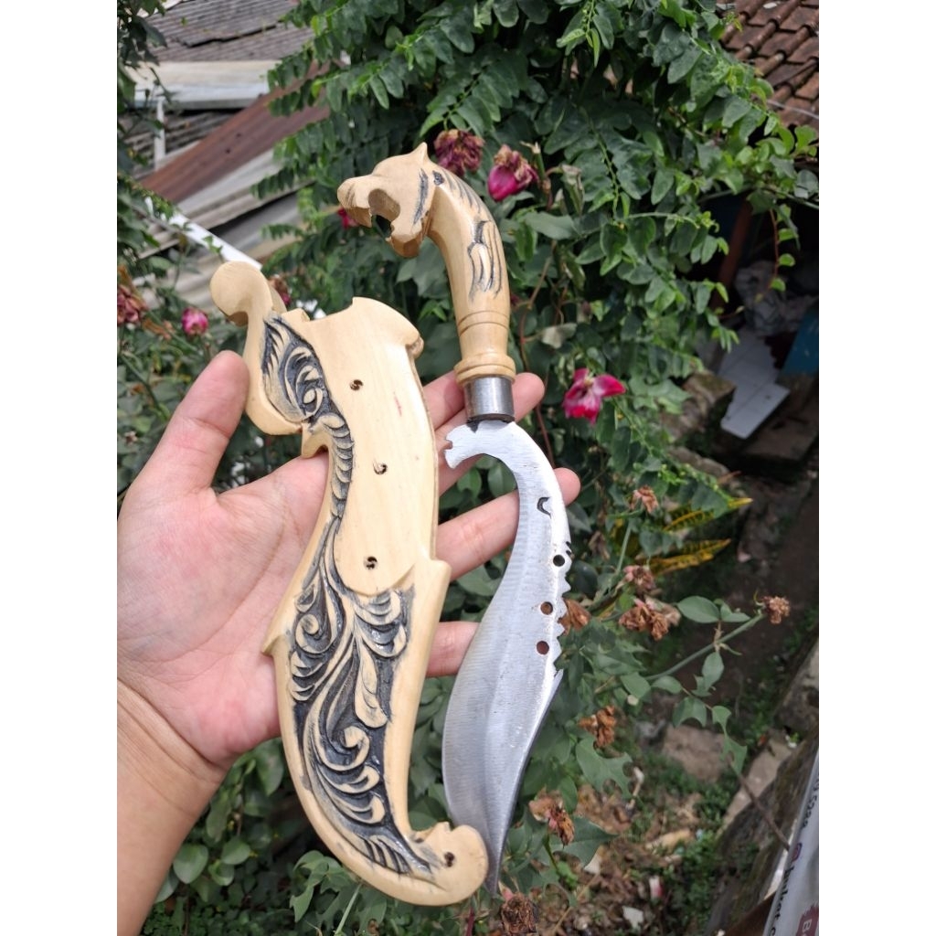 KUJANG BAJA ASLI SUNDA ATAU KUJANG TAJAM