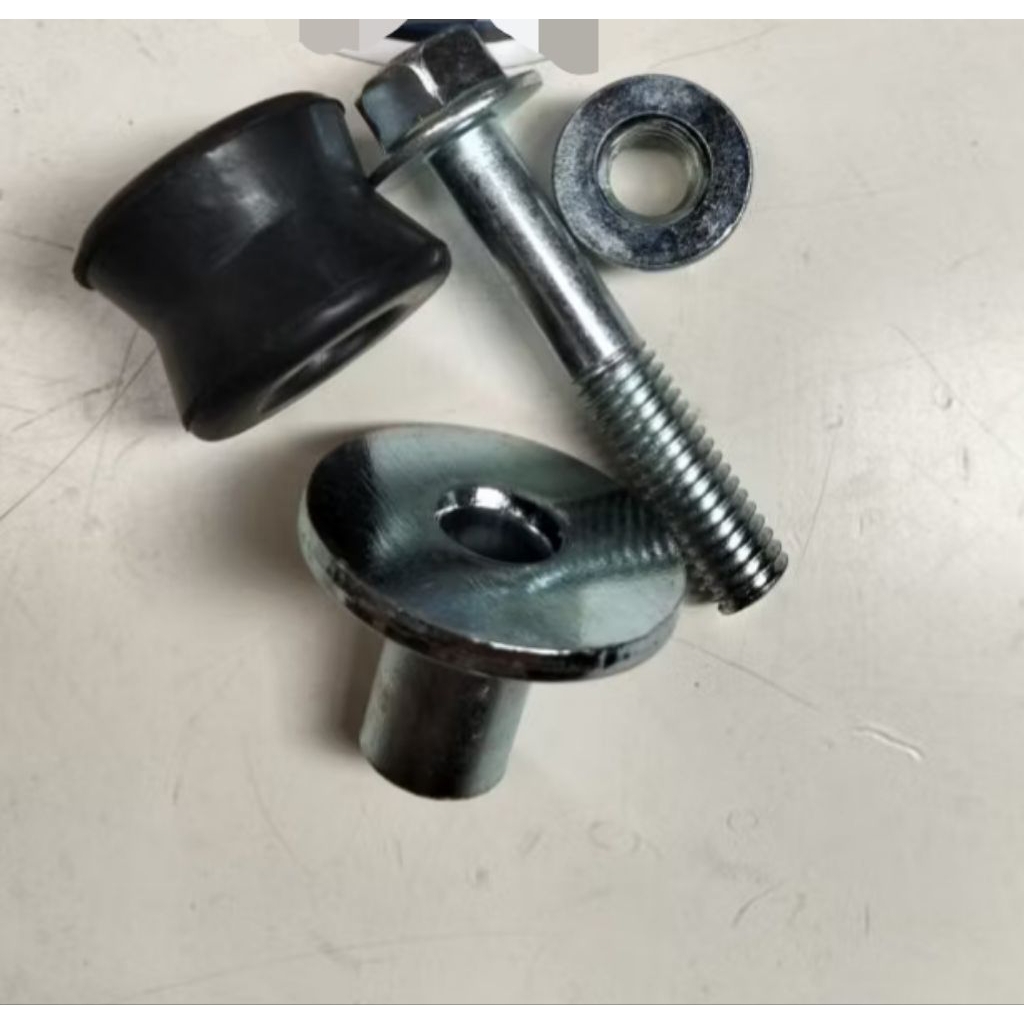 baut set karet dan bosh rubber braket gantungan knalpot Yamaha Mio soul mio lama sporty garnish