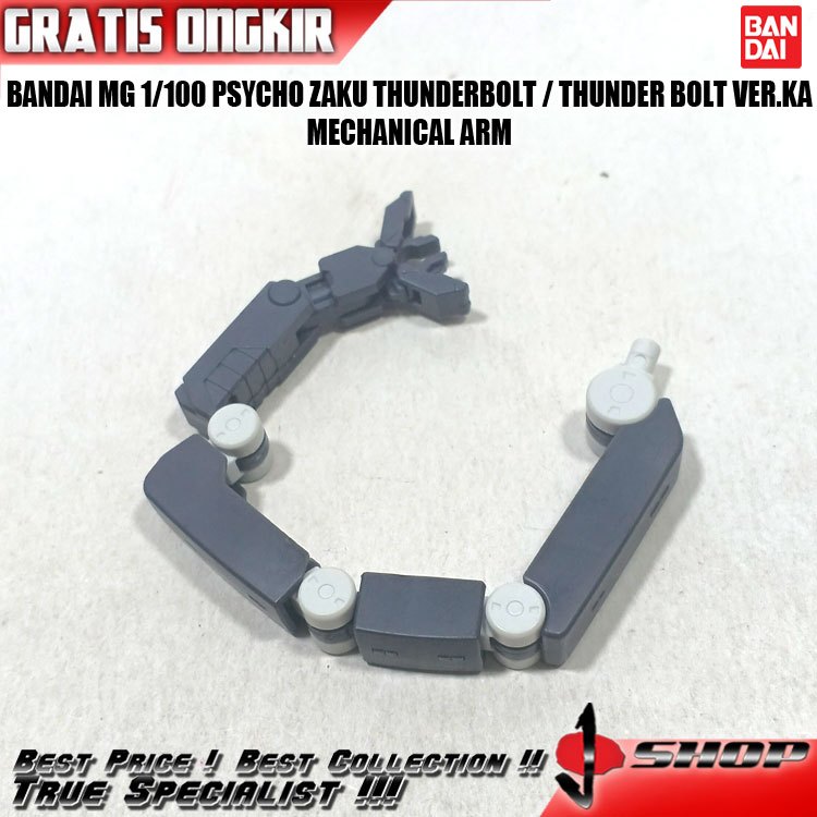 BANDAI MG 1/100 PSYCHO ZAKU THUNDERBOLT / THUNDER BOLT VER.KA MECHANICAL ARM MG2057