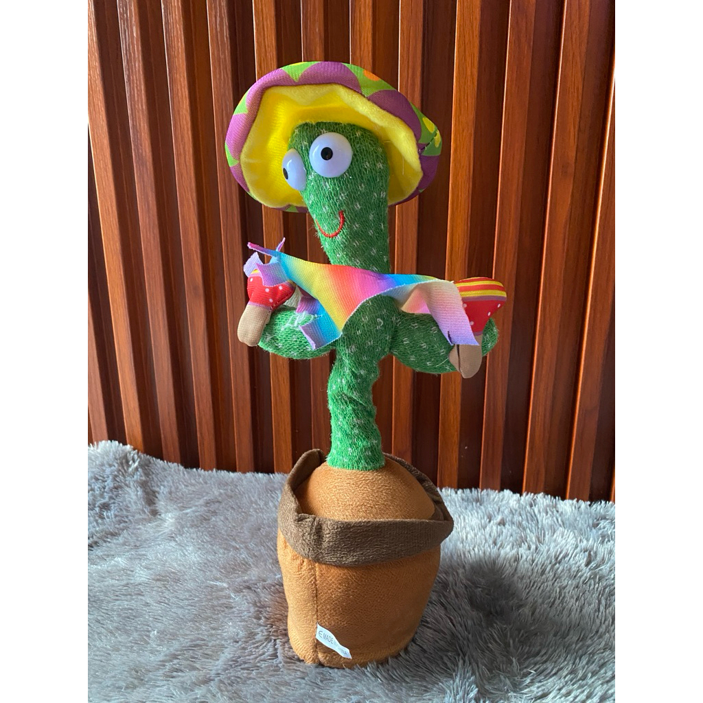 mainan kaktus bicara