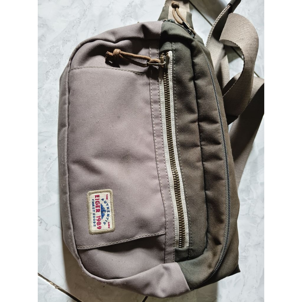 Tas Eiger Backpack & Waist Bag Second Original