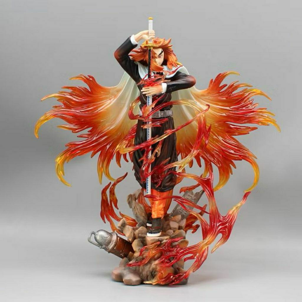 Statue Demon Slayer [ NeiJuan Studio ] Rengoku Kyojuro Flame Slah