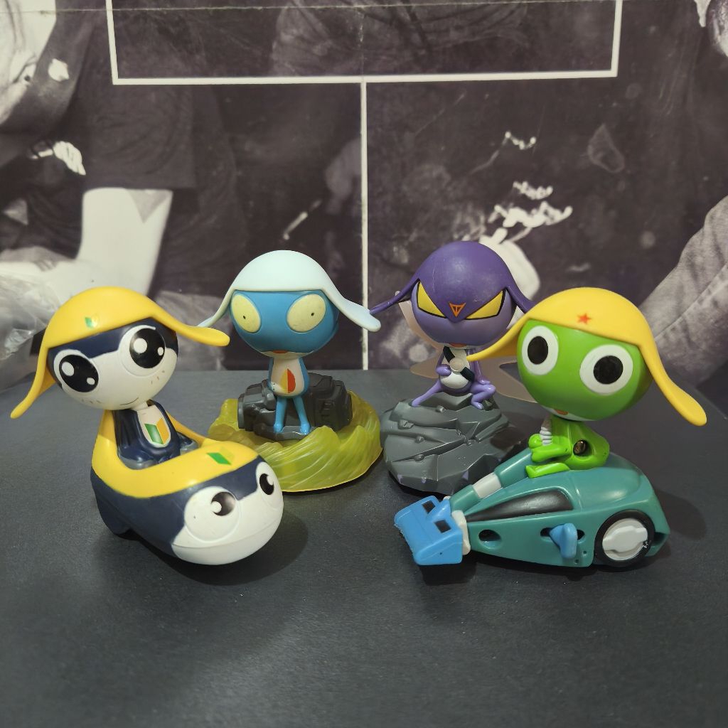 Mainan Happy Meal MCD Keroro Set Original