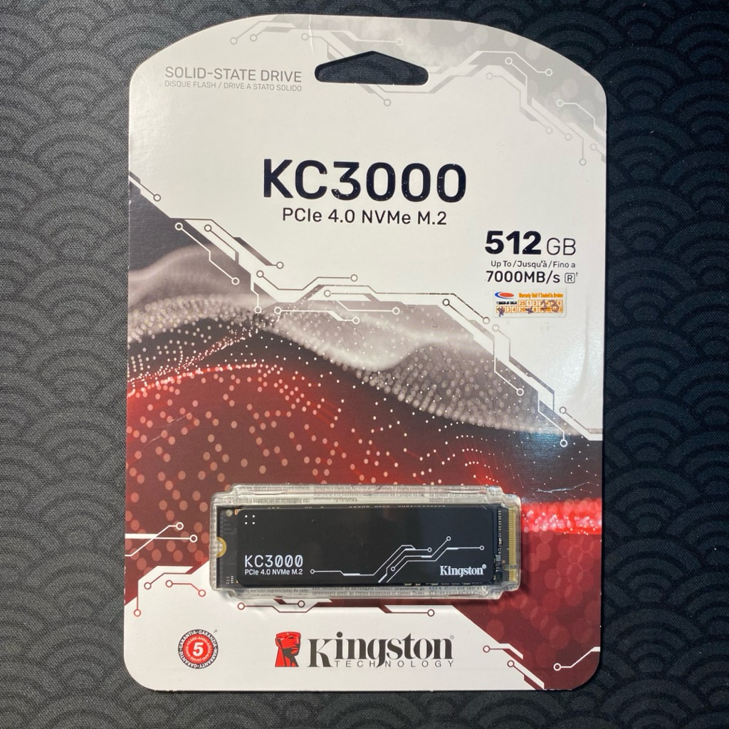 SSD Kingston KC3000 512GB