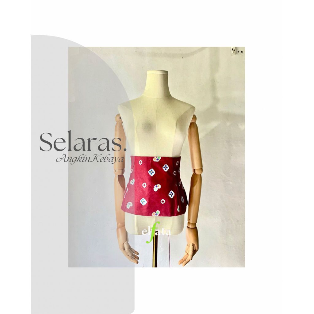 Angkin Jumputan Kebaya | Selaras Angkin Kebaya Jumputan