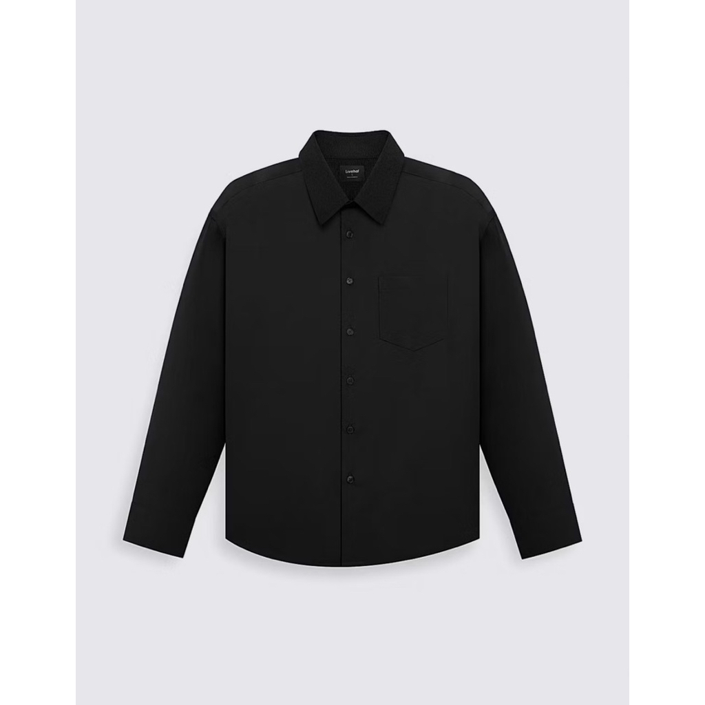 Kemeja hitam Livehaf