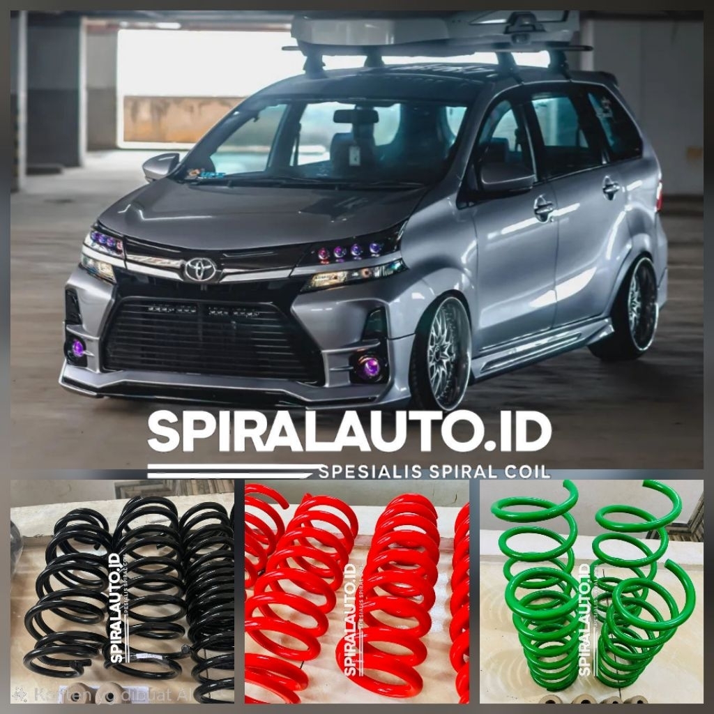 Per Ceper Loweringkit Custom Toyota Agya/Ayla/Calya/ Sigra Per Custom Ceper Nyaman Untuk Harian Anti