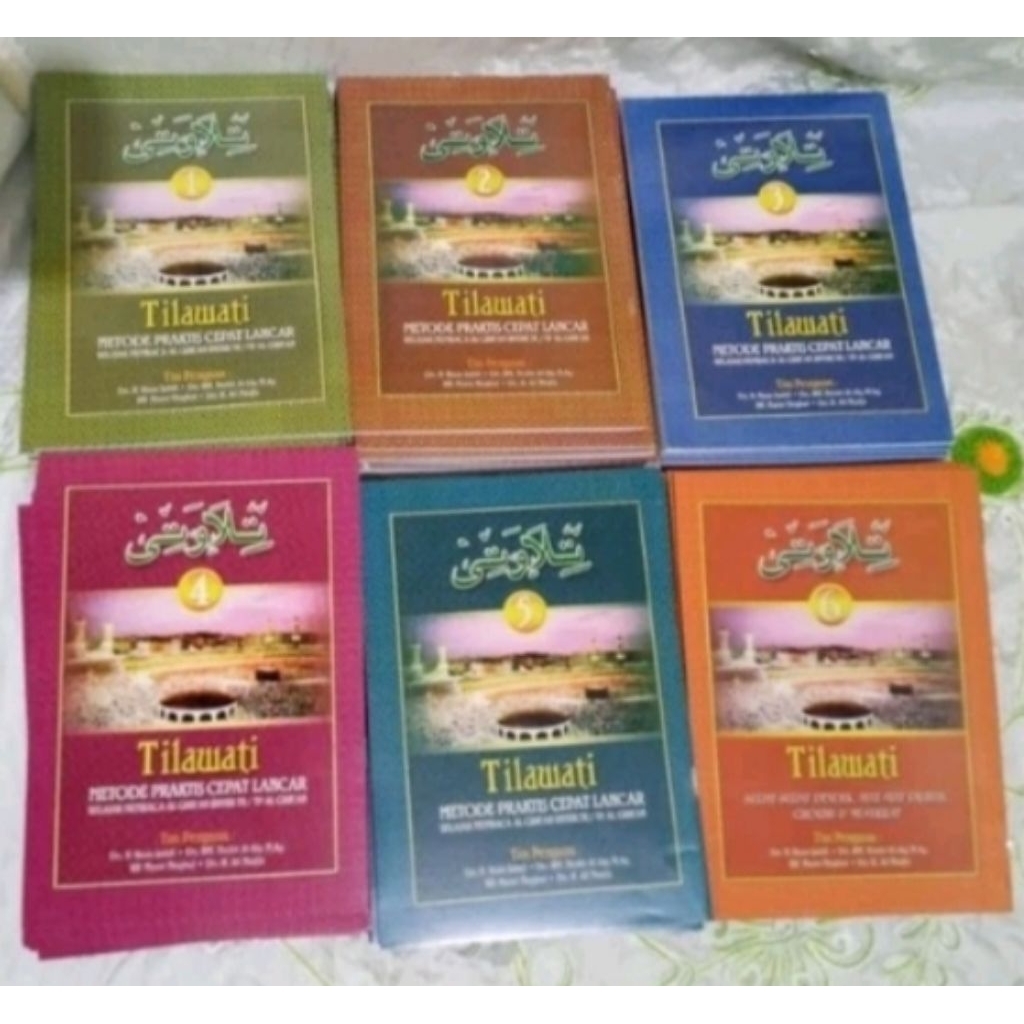 TILAWATI PRETELAN JILID 1-6,TILAWATI PRETELAN JILID 123456