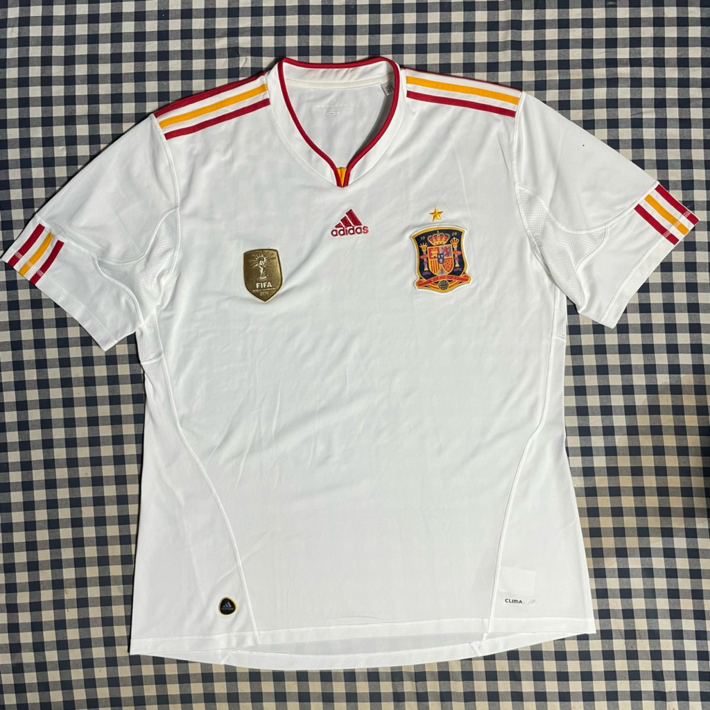 Jersey / Baju Bola Away Spain 2010/11 original size 2XL