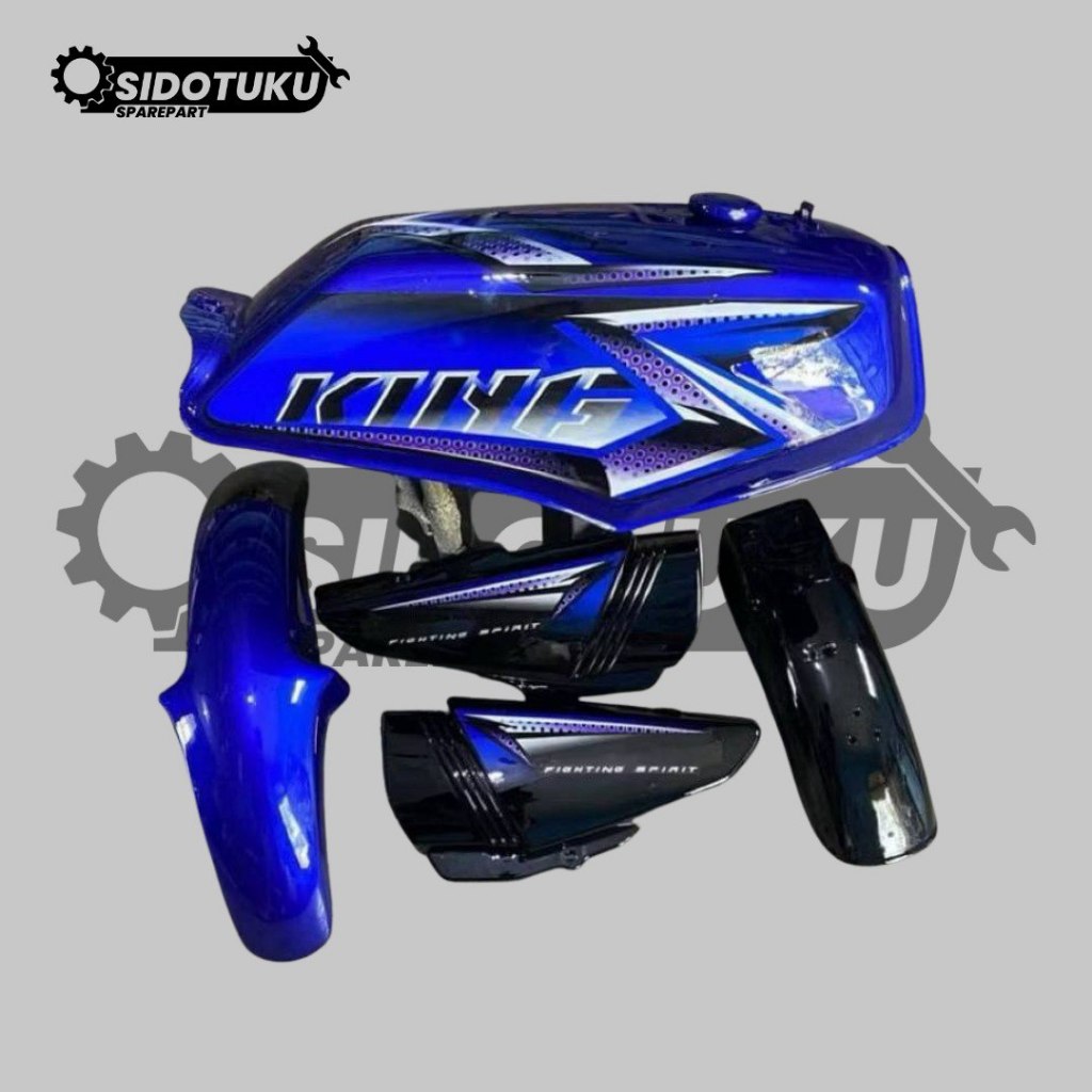 BODY SET + TANGKI RX KING 2008 BIRU