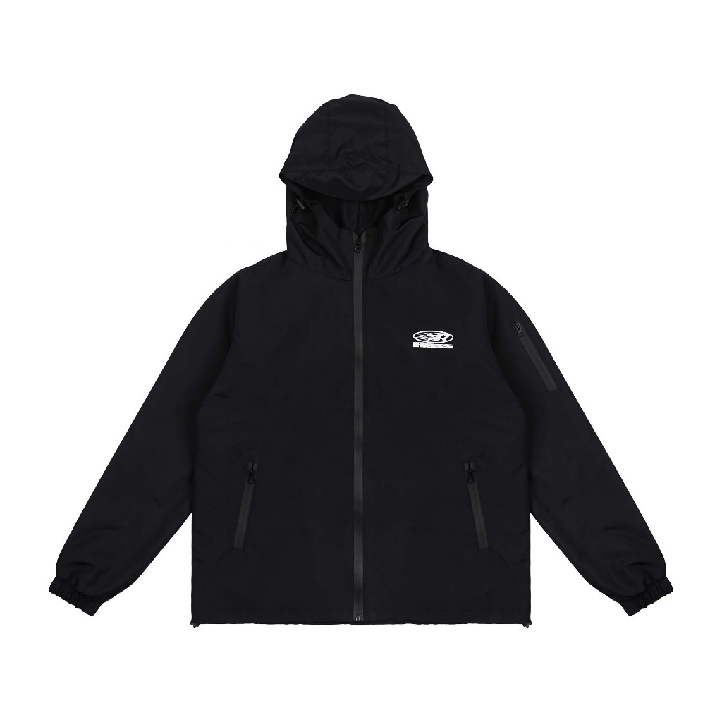 RASSHAZE - Jacket Parachute Gorpcore Anorak Black