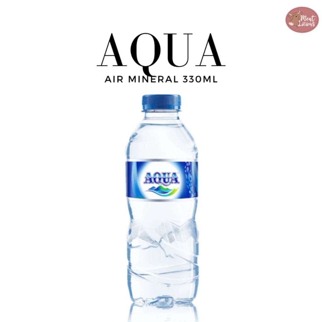AQUA Botol 330ml - Air mineral