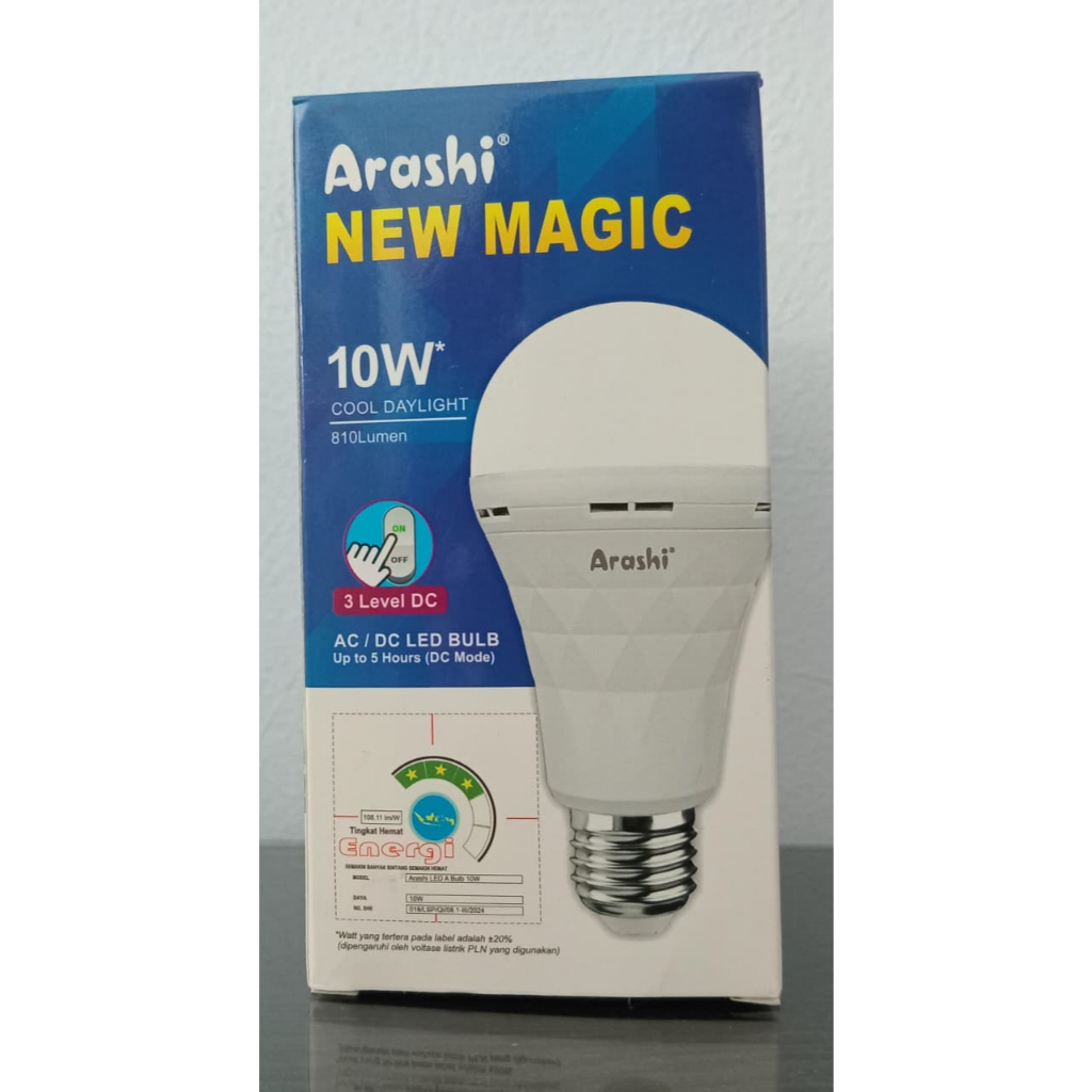 Lampu LED Emergency Arashi 10Watt