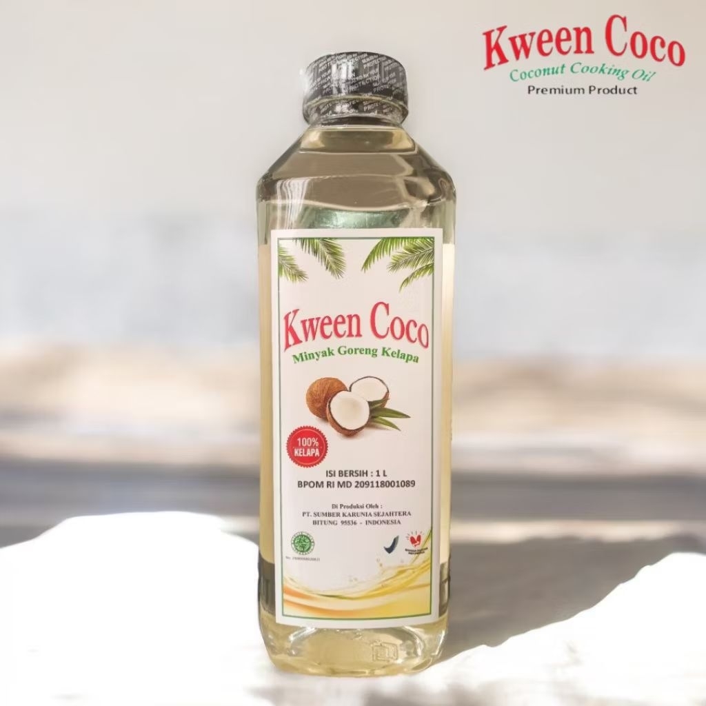Kween Coco Minyak Goreng Kelapa Coconut Oil 1 Liter