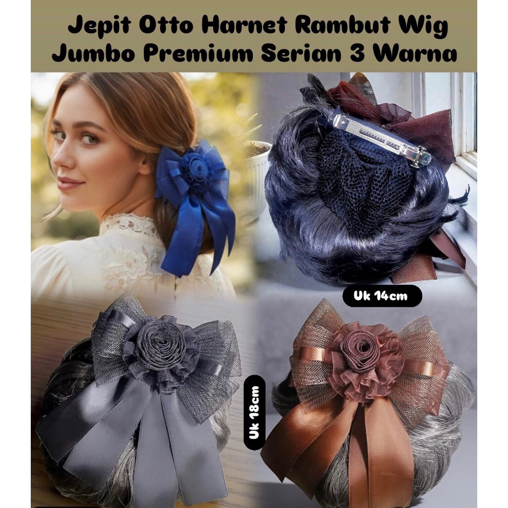 Jepit  Harnet/SANGGUL RAMBUT/Jepit Pita Harnet V 0006