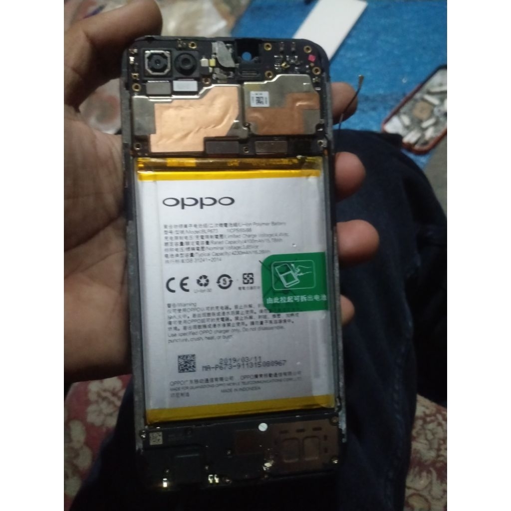 Oppo a3s mati total j5 pro minus lcd