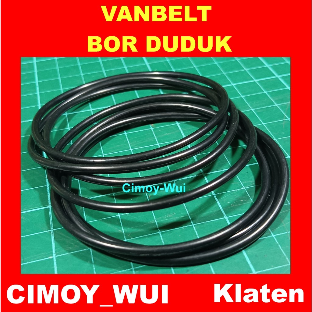 Karet bor duduk mini _ Streng mesin bor_ Vanbelt_Sabuk mesin bor duduk mini