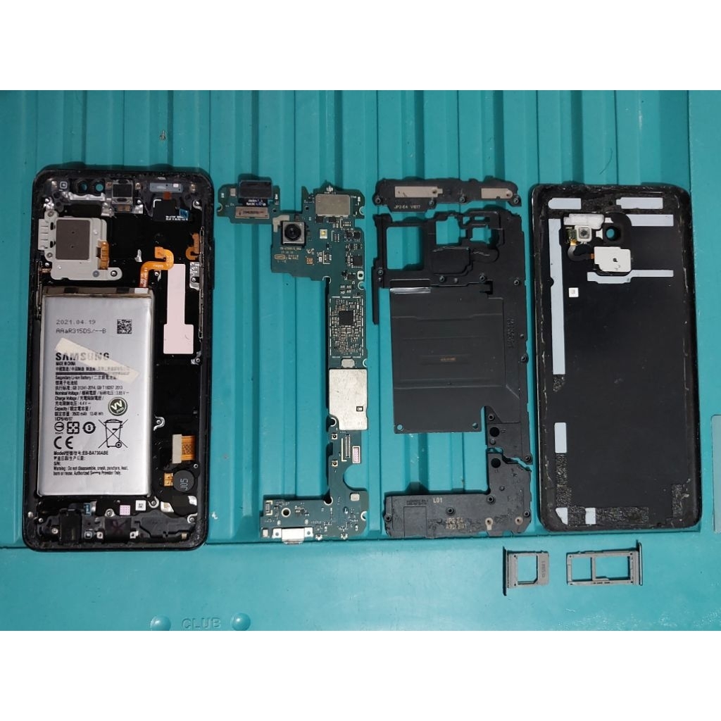 mesin samsung A8 plus mati