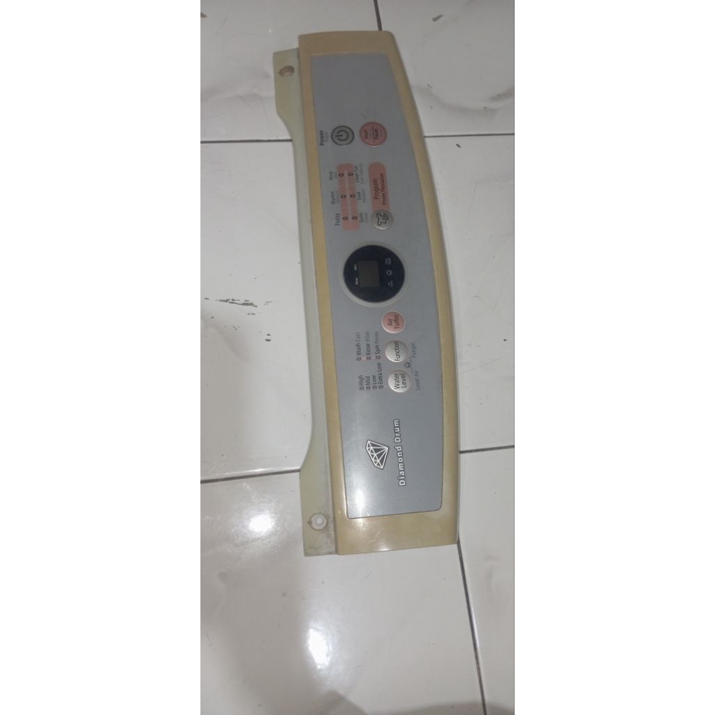 Cover modul mesin cuci samsung top loading