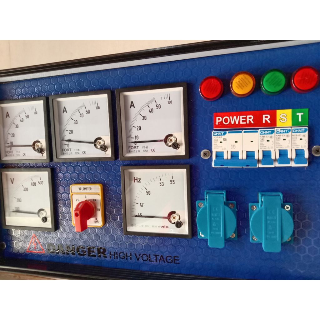 panel listrik 3 phase 6 u sound system siap pakai