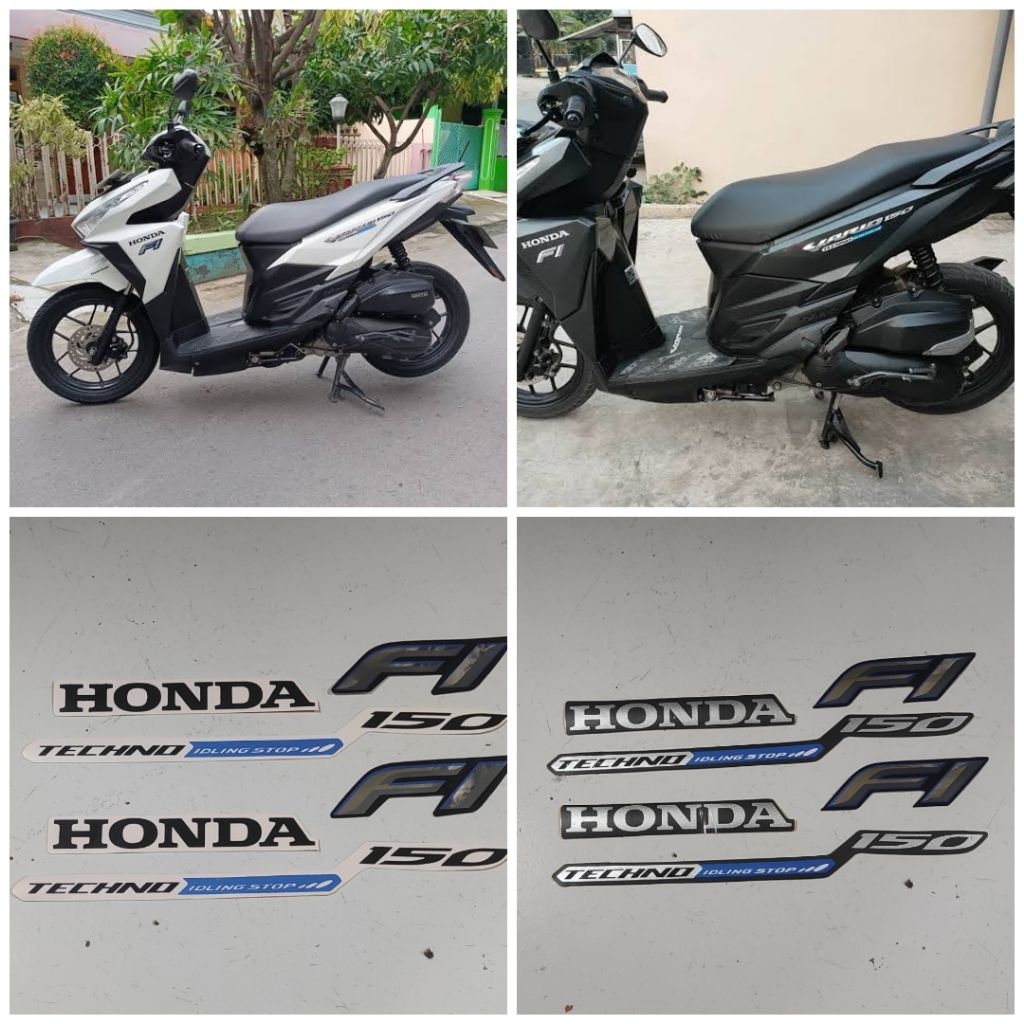 striping lis body motor Vario 150 tahun 2015
