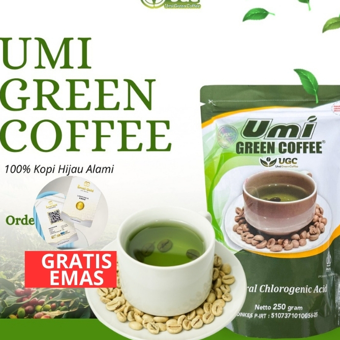 Umi Green Coffee Original 100% Distributor Resmi, Ummi Green Coffee Pelangsing Kesehatan