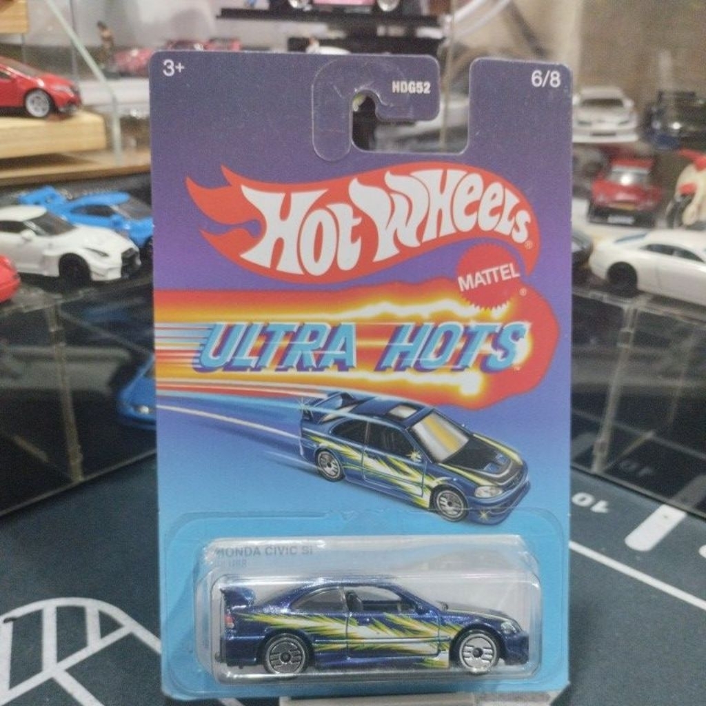 HOT WHEELS HONDA CIVIC SI BLUE ULTRA HOTS (17)