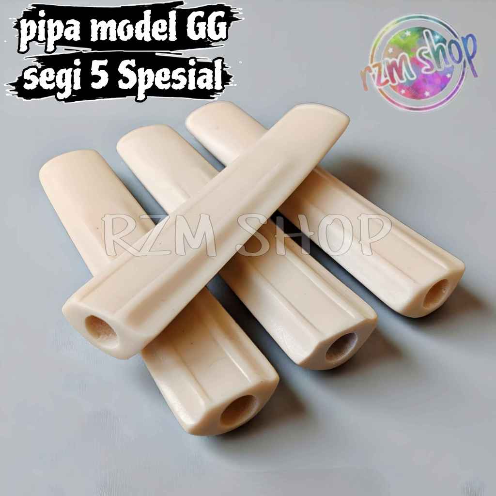 pipa once padud cangklong GG sintetis model segi 5 tebal