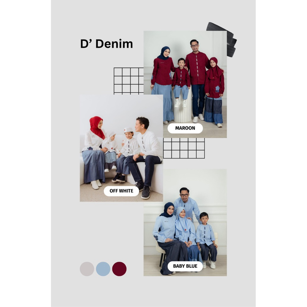 Sarimbit dannis d’denim/ Sarimbit dannis terbaru