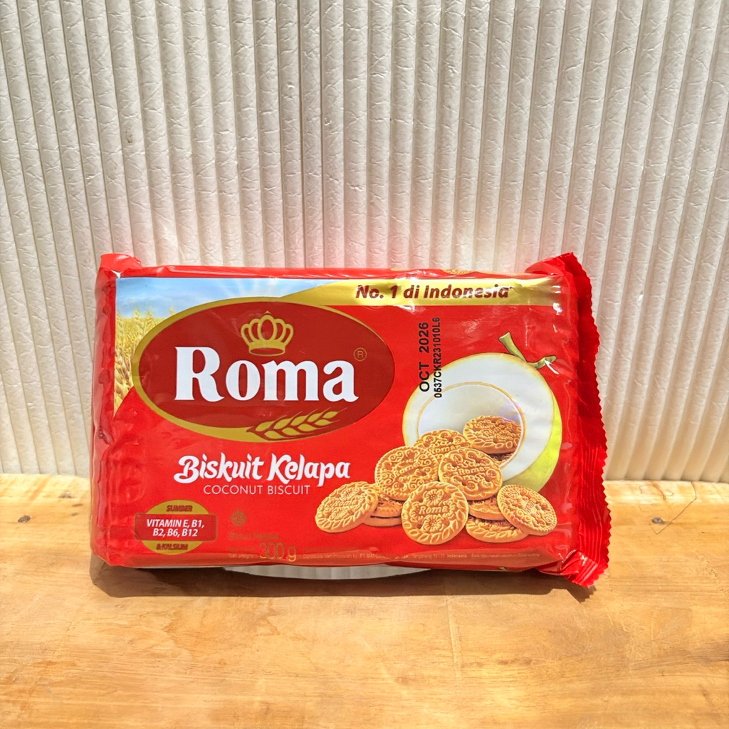 Roma Biskuit Kelapa 300gr GROSIR