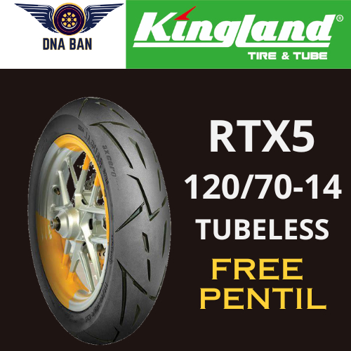 Kingland RTX5 120/70 14,ban donat soft compound free pentil